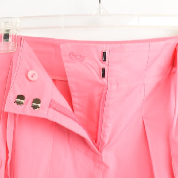 Theory | Pink Pleated Mini Skirt Size 10 - Picture 3 of 14